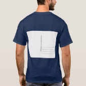 T-shirt Bruxelles, de la série Visite... (Dos)