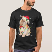 T-shirt Bruxelles Griffon Bruxellois Chien Noël Noël Noël  (Devant)