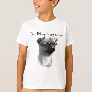 T-shirt Bruxelles Griffon Joyeux Visage