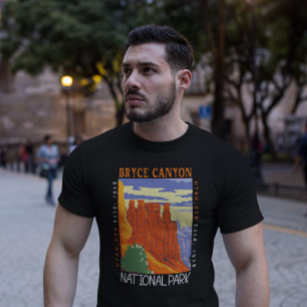 T-shirt Bryce Canyon National Park Utah en état de détress