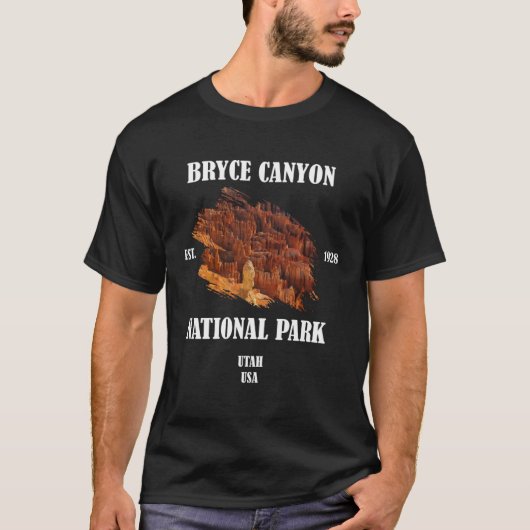 T-shirt Bryce Canyon National Park Utah USA (Devant)