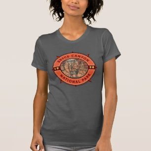 T-shirt Bryce Canyon Parc national Elk Retro Compass