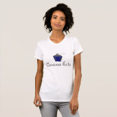 T-shirt Bryn Mawr Anassa Kata Dark Blue Lantern (Devant entier)