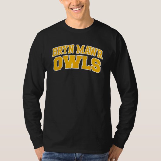 T-shirt Bryn Mawr College Owls 01 (Devant)