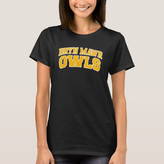 T-shirt Bryn Mawr College Owls 01 (Devant)