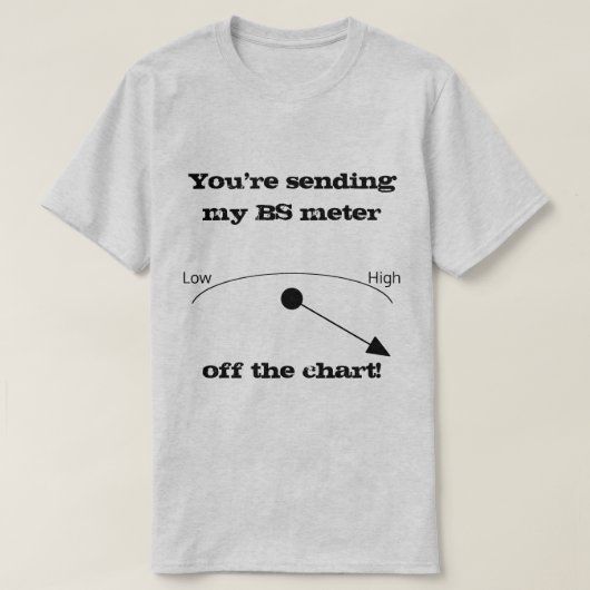 T-shirt BS Meter Lumière Couleur Novelt (Design devant)