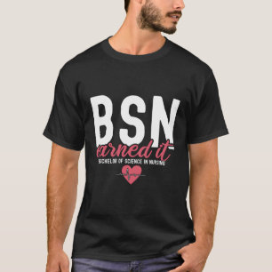 T-shirt Bsn Rn Bacheliers De Science En Soins Infirmiers L