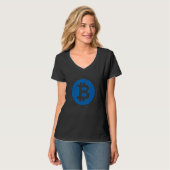 T-shirt Btc Bitcoin Crypto Exchange Blockchain Nft Cryptoc (Devant entier)
