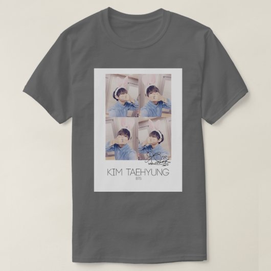 T-shirt BTSBangtan Sonyeondan V Photocard 1 (Design devant)