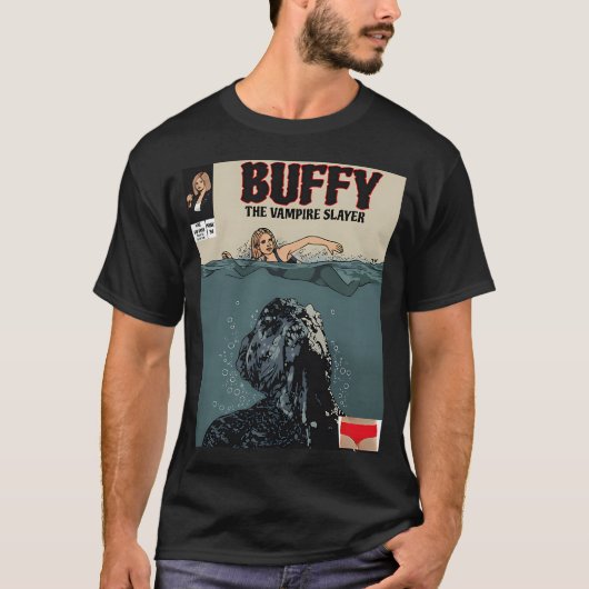 T-shirt BTVS : Go Fish (Devant)