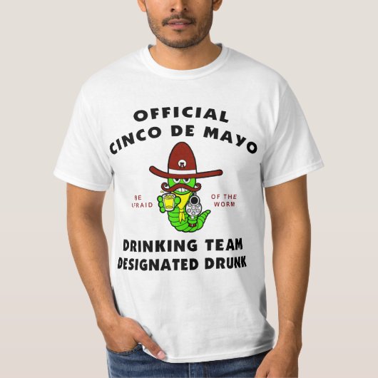 T-shirt bu indiqué par Mayo de Cinco De (Devant)