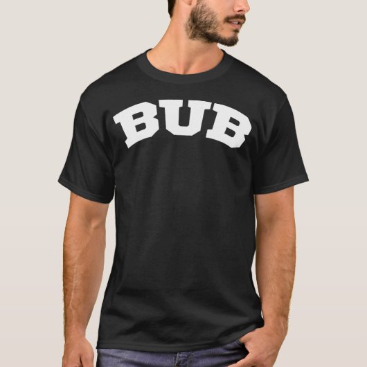 T-shirt BUB Springs East Hampton Bonacker Bubby Fish Bayma (Devant)