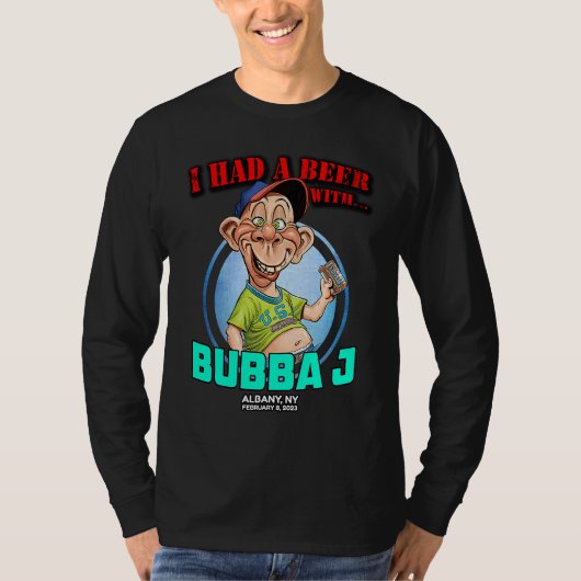 T-shirt Bubba J Albany NY 2023 (Devant)