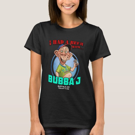 T-shirt Bubba J Buffalo, NY (2026) (Devant)