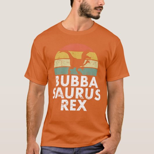 T-shirt Bubbasaurus Re Drôle Bubba Dinosaure drôle (Devant)