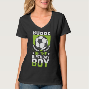 T-shirt Bubbe Of The Birthday Boy Soccer Player Équipe Ann