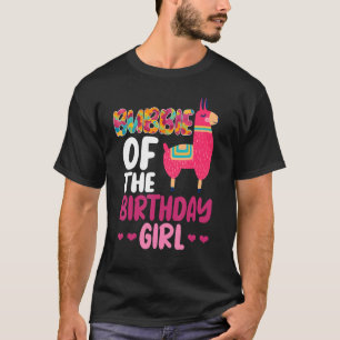 T-shirt Bubbie De L'Anniversaire Fille Llama Anniversaire