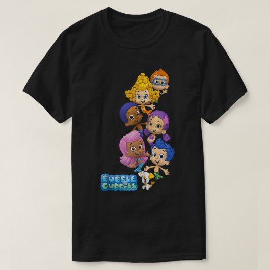T-shirt Bubble Guppies School Of Mermaids (Design devant)