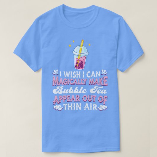 T-shirt Bubble Tea Magical - Anime Kawaii Boisson Japonais (Design devant)