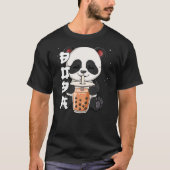 T-shirt Bubble Tea Panda Boba Tea (Devant)