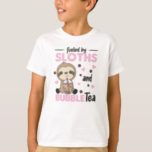 T-shirt Bubble Thé K-Pop Fault Chocolat Sweet Animaux