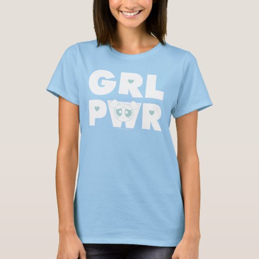 T-shirt Bubbles : Girl Power (Devant)