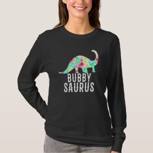 T-shirt Bubbysaurus juif yiddish grand-mère florale Dinosa