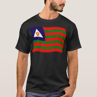 T-shirt Bubi Tribal Flag Africa African Bioko Island Guine
