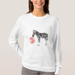 T-shirt Buble Gum Zebra Blowbble