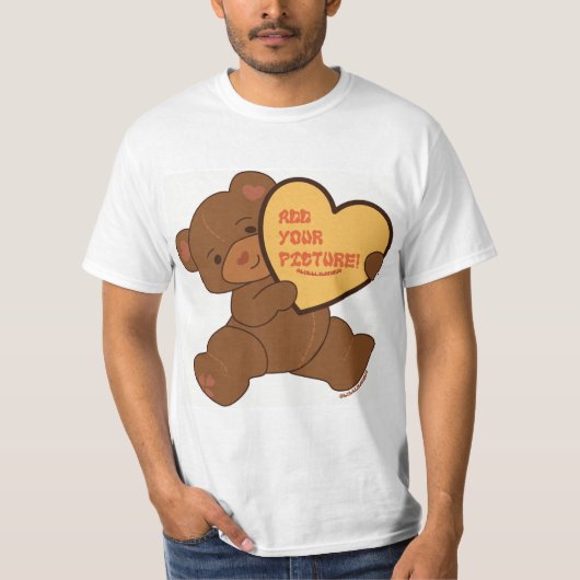 T-shirt Buble mignon Ours Brown Sweatshirt couleur (Devant)