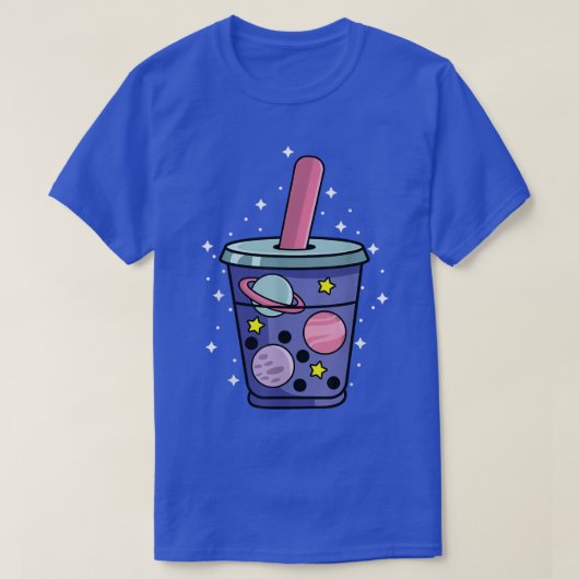 T-shirt Buble Thé Espace Boba Tea Lover (Design devant)