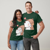 T-shirt Bubu Dudu Cute Couple Cartoon funny (Unisexe)