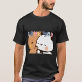 T-shirt Bubu Dudu Panda Bear Love 2024 V3 (Devant)