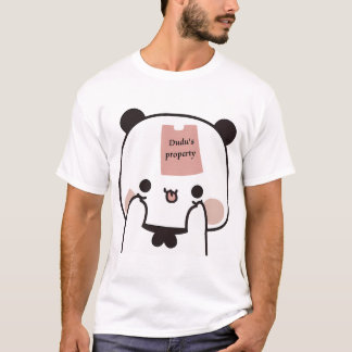 T-shirt Bubu Panda Est Dudu Brownie Bear’S Propriété 