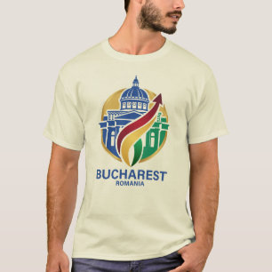 T-shirt Bucarest Roumanie d'Europe de l'Est