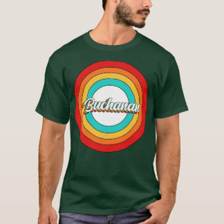T-shirt Buchanan Nom Chemise Buchanan Vintage Cercle Bucha