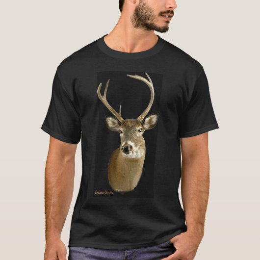 T-shirt buck1_black (Devant)