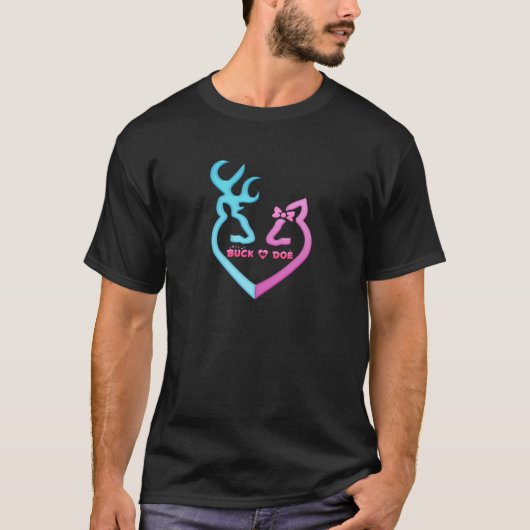 T-shirt Buck et Doe (Devant)