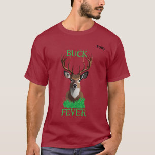 T-shirt Buck Fever 12 points White Tail Buck