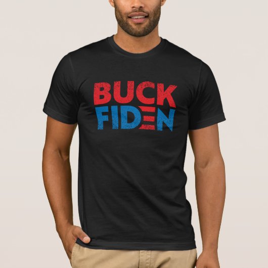 T-shirt Buck Fiden F Biden pour l'élection Trump 2024 (Devant)