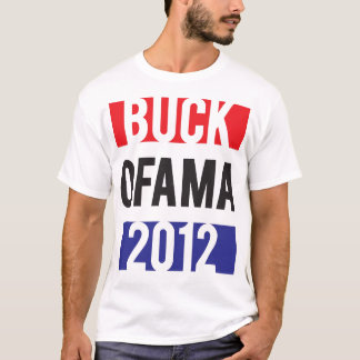 T-shirt Buck Ofama 2012 - RedWhiteBlue
