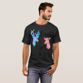 T-shirt Buck Ou Doe Maman Vous Aime Donc Genre Révéler Che (Devant entier)