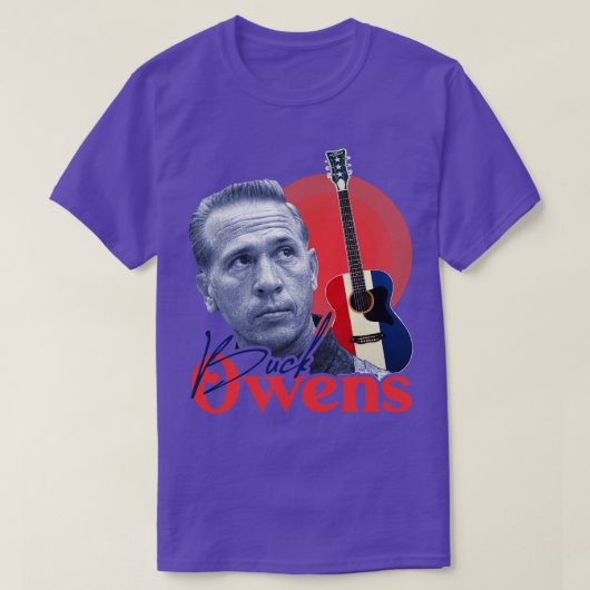 T-shirt Buck Owens (Design devant)