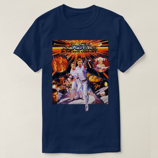 T-shirt Buck Rogers Au 25E Siècle 1979 (Design devant)