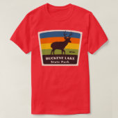 T-shirt Buckeye Lake State Park Ohio Roaming Deer (Design devant)
