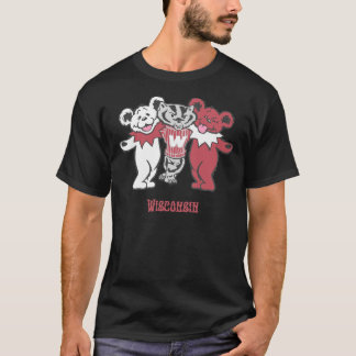 T-shirt Bucky and Bears - University of Wisconsin-Madison