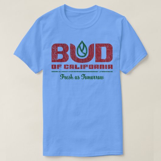 T-shirt Bud of California 1943 (Design devant)