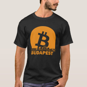 T-shirt Budapest Bitcoin Maximaliste Bitcoin Budapest Skyl