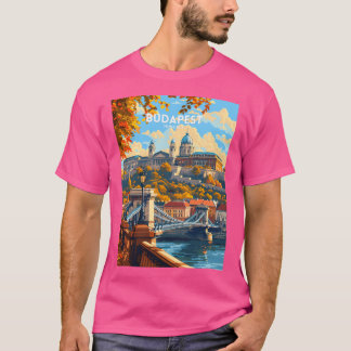 T-shirt Budapest Hongrie - Art Voyage