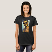 T-shirt Buddha Siddhartha Gautama Sunglasses Religion Indi (Devant entier)